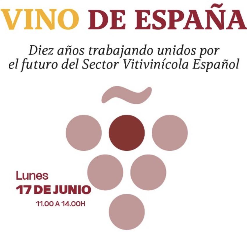 La Interprofesional del Vino celebra el 17 de junio su décimo aniversario