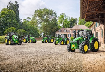 John Deere amplía su serie de tractores 6M hasta un total de 17 modelos