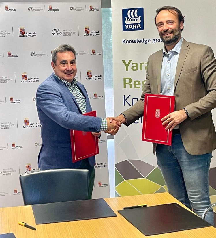 Yara y el Itacyl se asocian para llevar a cabo un proyecto de investigación en agricultura regenerativa