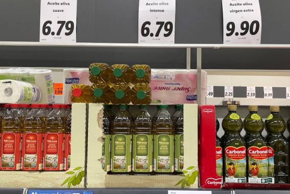 La inflación en alimentos se modera al 1,8% en septiembre por la menor subida del aceite