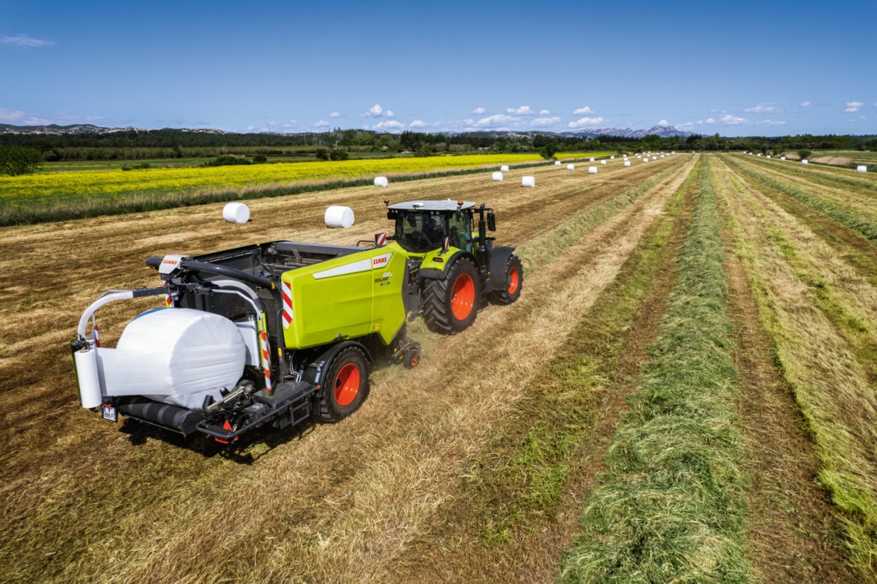 Nueva rotoempacadora encintadora Claas Rollant 630 RC Uniwrap