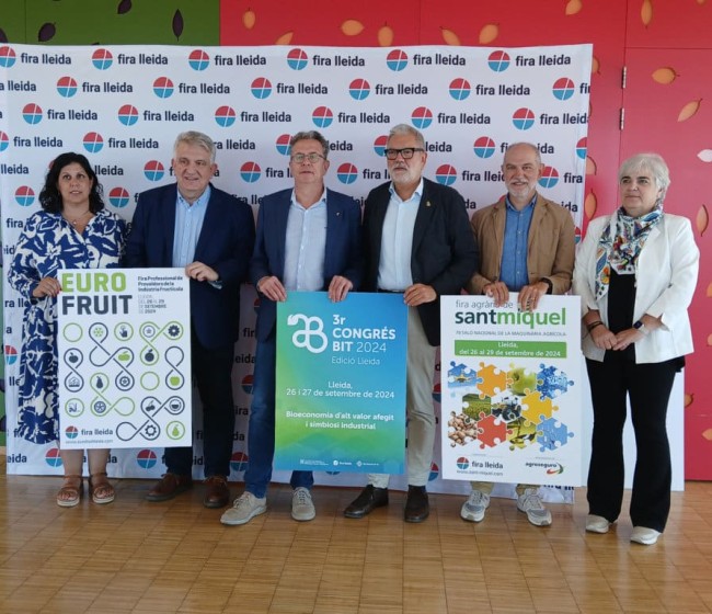 La próxima edición de la Feria de Sant Miquel y Eurofruit reunirán a cerca de 300 expositores