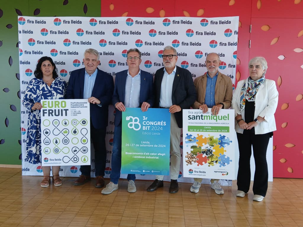 La próxima edición de la Feria de Sant Miquel y Eurofruit reunirán a cerca de 300 expositores