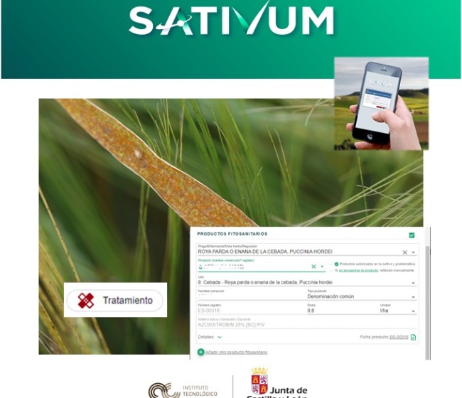 Castilla y León conecta su plataforma de agricultura de precisión Sativum con el Registro de Productos Fitosanitarios