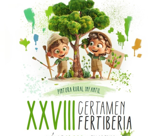 Abierta la convocatoria del XXVIII Certamen de Pintura Rural Infantil de Fertiberia