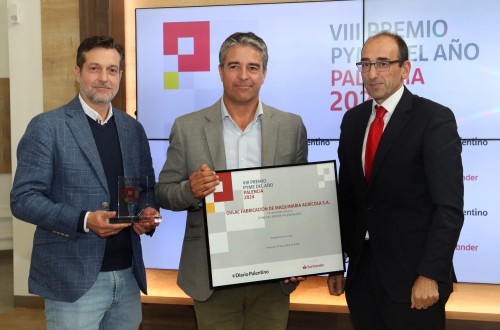 Ovlac recibe el premio «Pyme del año 2024» de Palencia