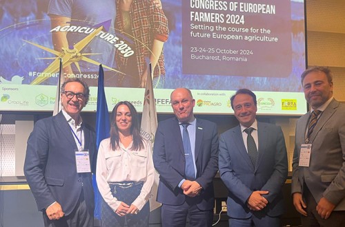 El Congreso Europeo de Agricultores pide apoyo para la competitividad y productividad de las explotaciones y cooperativas agrarias