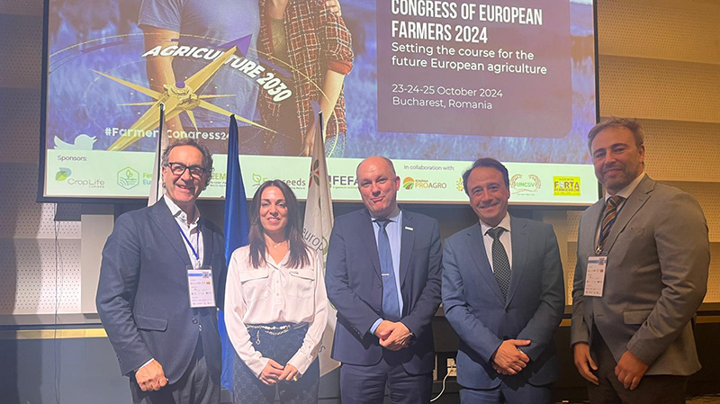 El Congreso Europeo de Agricultores pide apoyo para la competitividad y productividad de las explotaciones y cooperativas agrarias