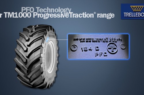 Trelleborg Tires amplía su gama TM1000 ProgressiveTraction con más de 15 medidas nuevas con tecnología PFO