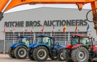 Ritchie Bros. vende en su campaña internacional de fin de año más de 480 lotes de tractores agrícolas