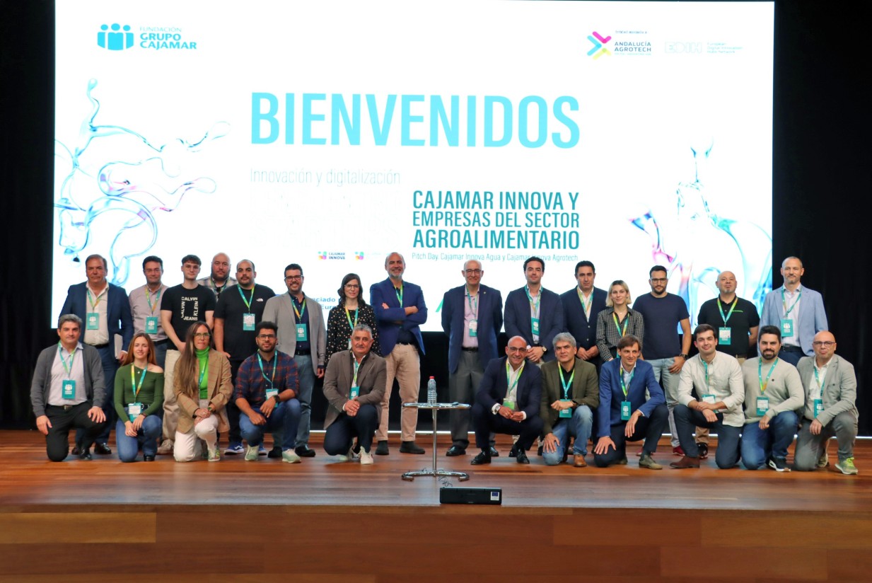 Cajamar impulsa la innovación agroalimentaria en su primer encuentro de startups