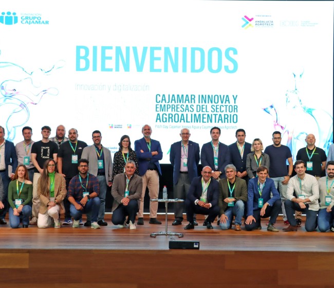 Cajamar impulsa la innovación agroalimentaria en su primer encuentro de startups