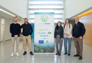 Investigadores emplean algas invasoras de las costas andaluzas para producir abono sostenible  